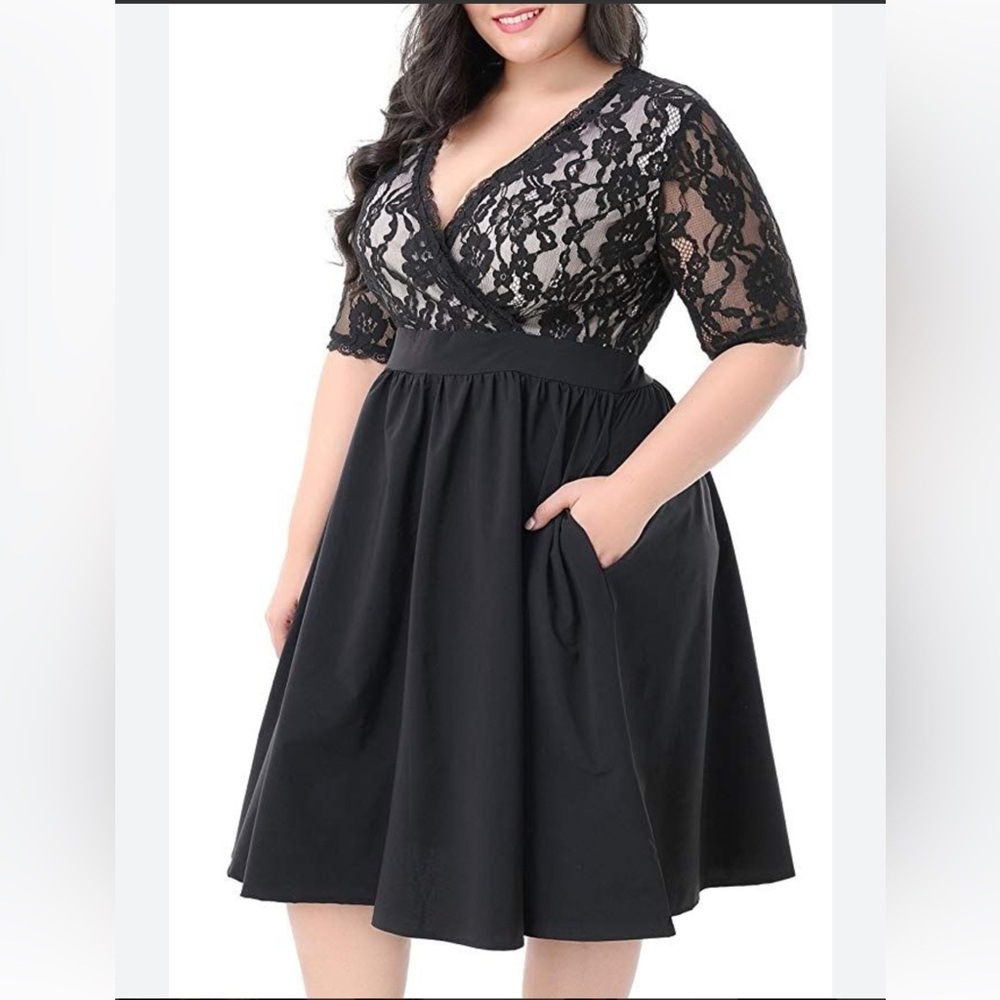 Nemidor Vintage ( 90’s) Plus Sized Cocktail Dress